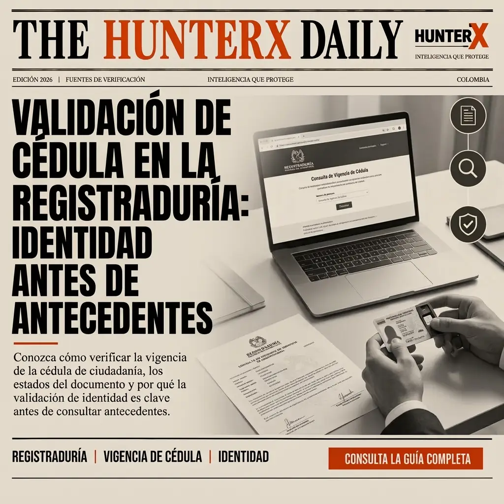 Validacion de documento de identidad antes de antecedentes personales