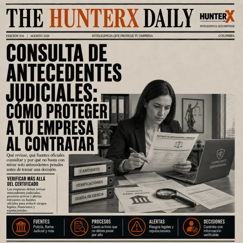 Home 32 Consulta de antecedentes judiciales para empresas en Colombia antes de contratar empleados o proveedores