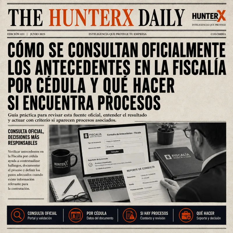 consultar Antecedentes en la Fiscalía