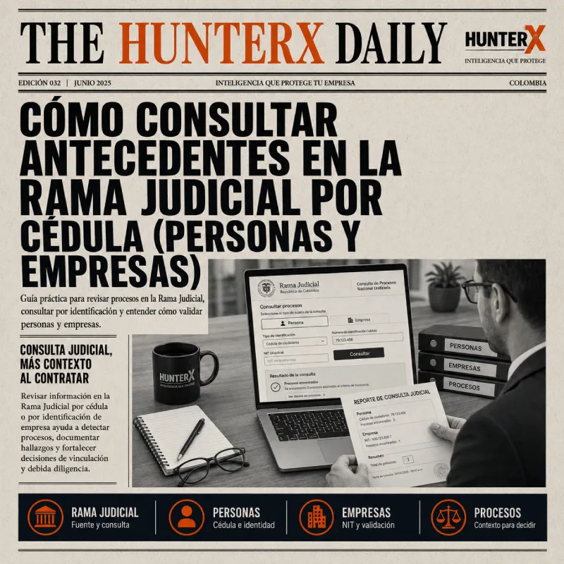 Antecedentes en la Rama Judicial
