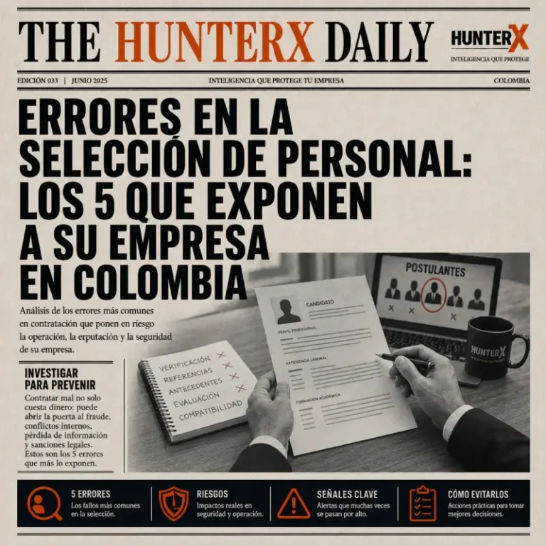 Errores en la selección de personal