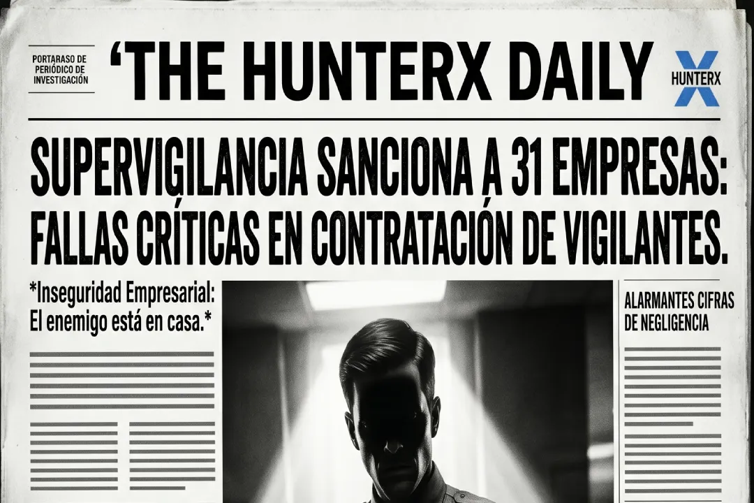 Sanciones de Supervigilancia a empresas por fallas en la contratación y verificación de vigilantes de seguridad