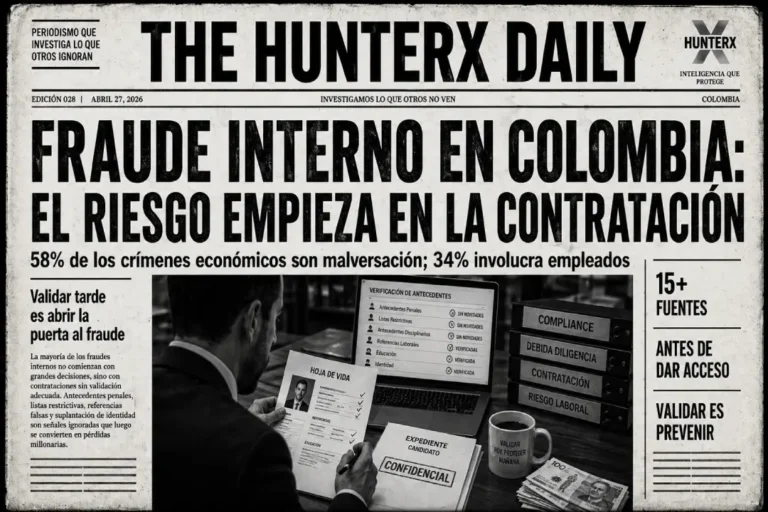 Cómo prevenir el fraude interno en empresas colombianas mediante la validación previa de empleados