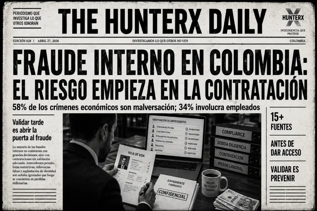 Cómo prevenir el fraude interno en empresas colombianas mediante la validación previa de empleados