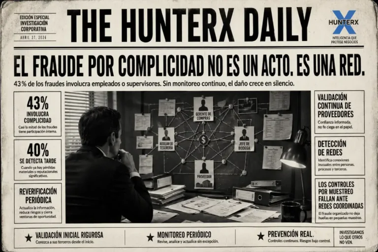 Fraude por complicidad en empleados o supervisores