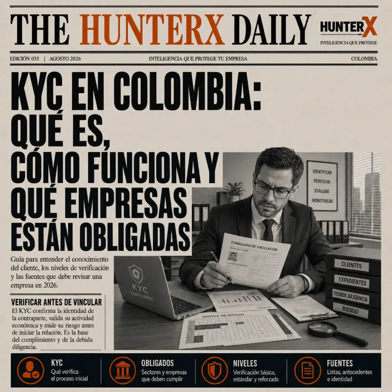 Home 30 KYC en Colombia: verificación de clientes, debida diligencia y empresas obligadas a cumplir en 2026